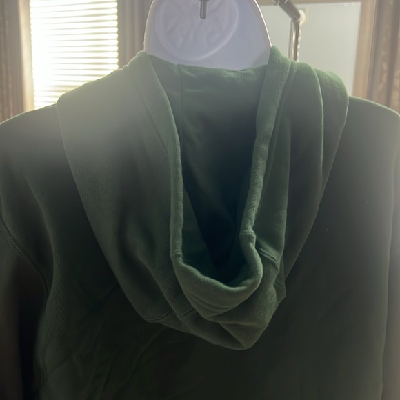 Nike Green and White Hoodie - Picture 5 of 7